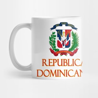 Republica Dominicana - Coat of Arms Design (Spanish Text) Mug